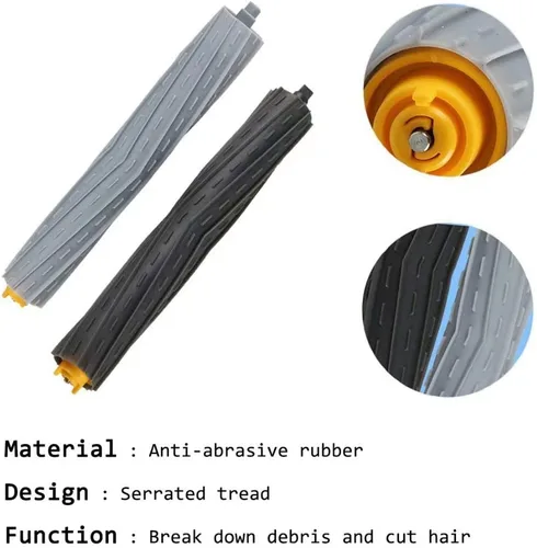 Vista 3 de Paquete de 13 piezas de repuesto para iRobot Roomba 800 900 Series 805 860 870 871 880 890 960 980 985 accesorios de vacío, kit de reposición con 1