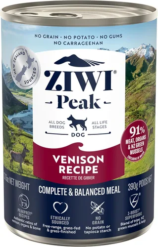 Vista 15 de ZIWI Peak - Comida enlatada para perros, completamente natural, alto contenido en proteínas, sin granos, con ingredientes limitados