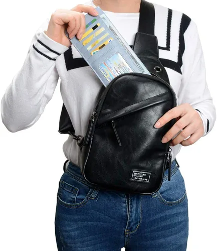Vista 7 de Cartera para tarjetas de crédito para mujer, delgada y larga, con bolsillo con cremallera para efectivo, monedas, recibos, tarjetas