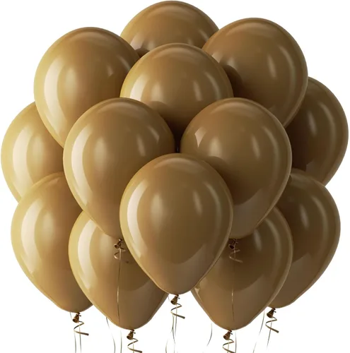 Vista 82 de Bezente Paquete de 150 globos de látex mate color burdeos de 5 pulgadas rojo (07-Red-G42)