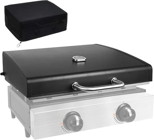 Vista 13 de Tapa de plancha y cubierta de parrilla para Blackstone de 17 pulgadas 1832 Adventure Ready Griddle, capucha de plancha para piezas de repuesto