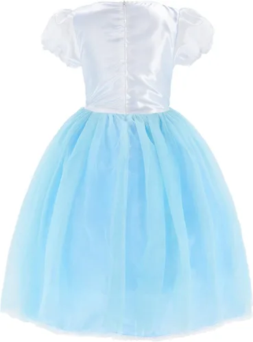 Vista 5 de Disfraces de princesa para fiesta de cumpleaños, Navidad para niñas pequeñas con accesorios