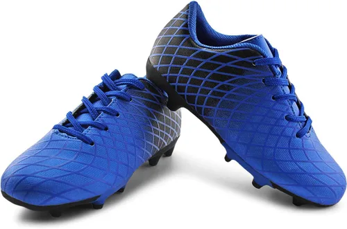 Vista 8 de JABASIC - Tacos de fútbol para exteriores para niños, zapatos de fútbol atléticos y firmes
