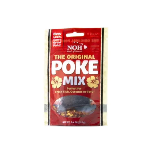 Vista 6 de Hawaiian Poke Mix Paquete de 6 Mezcla de condimentos Hawaiian Ogo Sabor auténtico Todo natural Sin gluten Paquetes Paquete variado