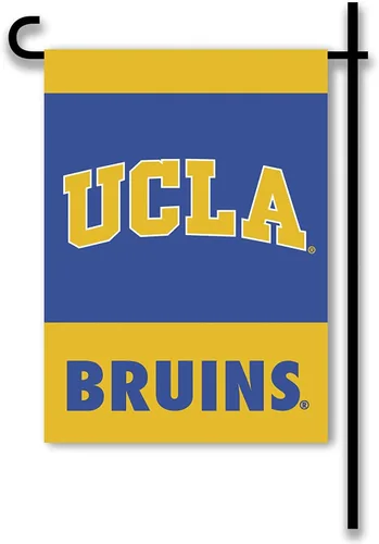 Vista 19 de NCAA - Bandera de jardín de 2 lados