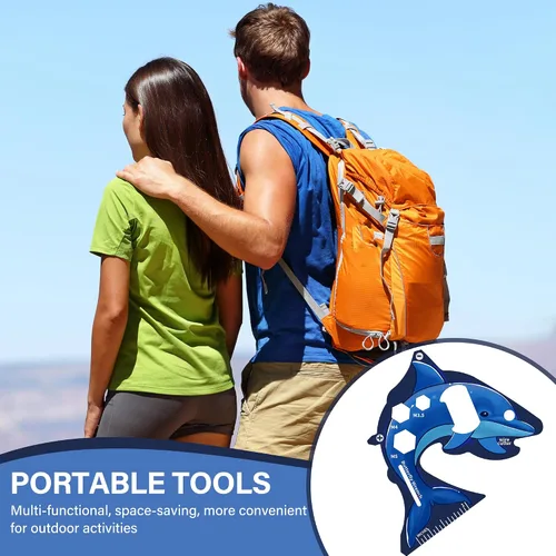 Vista 7 de Divertidas ideas de regalo para hombres, delfín, regalos únicos de regreso a la escuela para estudiantes y profesores, regalos geniales de elefante