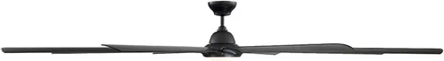 Vista 5 de Hydra Smart - Ventilador de techo de 8 aspas para interiores y exteriores, 120 pulgadas, bronce con kit de luz LED de 3000 K y control de pared