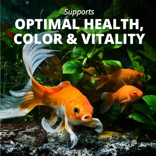 Vista 9 de Tetra Goldfish Flakes, dieta nutricionalmente equilibrada para peces de acuario, copos enriquecidos con vitamina C, 0.42 onzas