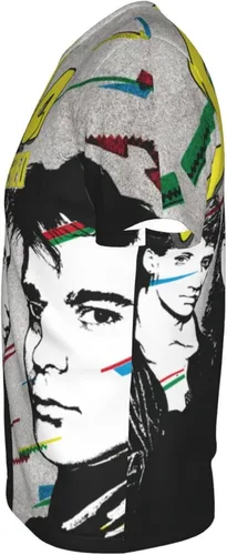 Vista 5 de Soda Stereo Soda Stereo T Shirt Man's Summer Tee Casual Short Sleeve 3D Print Shirts