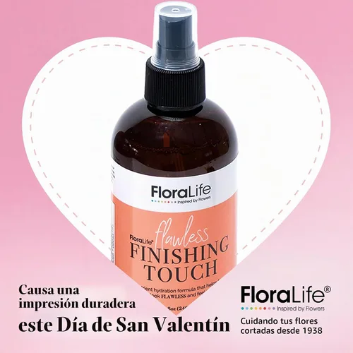 Vista 2 de FloraLife Finishing Touch - Spray de fórmula hidratante multinutriente para flores recién cortadas - 8 oz