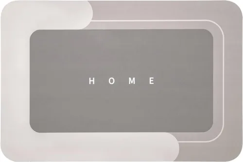 Vista 5 de Housego Tapete mágico de baño absorbente, alfombra de secado rápido, tapete mágico de baño antideslizante, alfombra de piso con respaldo de goma