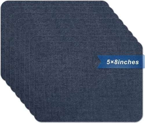 Vista 25 de Azobur Parches termoadhesivos de tela de nailon de 2.4" x 60", Cinta adhesiva tenaz impermeable, parche termoadhesivo para tienda de campaña, ropa