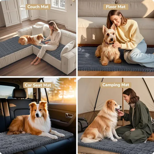 Vista 5 de PIGLOG Fundas de sofá para mascotas para perros, protector de sofá lavable para cojín, fundas protectoras de muebles aptas para perros