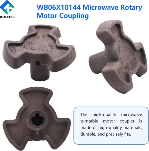 Vista 5 de WB06X10144 Acoplador de motor de placa giratoria de microondas compatible con GE Microondas DVM1850DM EMO4000J pieza de repuesto de microondas