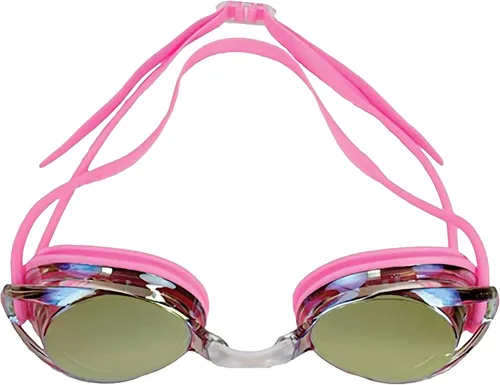 Vista 8 de Water Gear Gafas de natación Metallic Vision, antivaho Junior Fit para competición, cómodas y duraderas