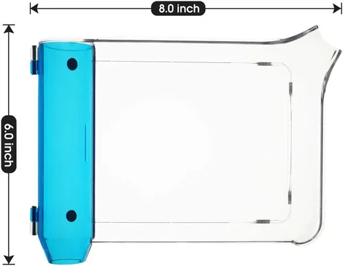 Vista 5 de Medarchitect Bandeja de conteo de pastillas para mano derecha con espátula (transparente, mango de madera)