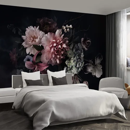 Vista 8 de Forest self Adhesive wall murals Peel and Stick Wallpaper - 58"x80" F01.