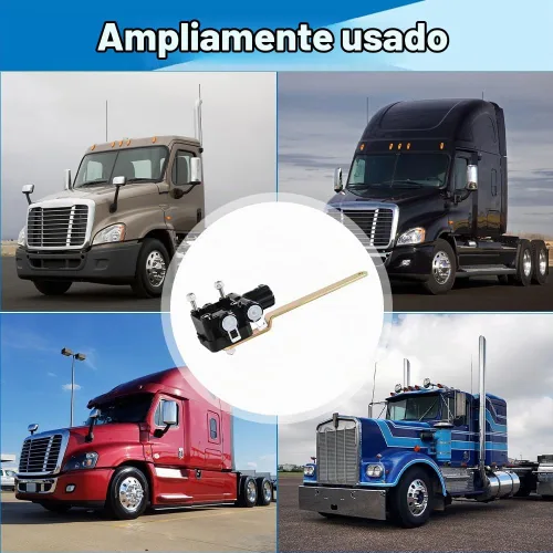 Vista 7 de JDMON Kit de válvula de control de altura de nivelación estándar de aire de repuesto para Ford Freightliner Volvo Kenworth, sustituye a 1614318000
