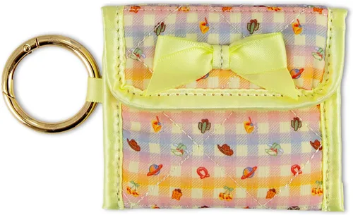 Vista 2 de Sonix x Care Bears - Bolsa acolchada para auriculares Dije de algodón premium para AirPods, funda de almacenamiento para llavero con anillo