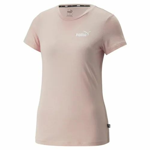 Vista 2 de Camiseta de Manga Corta Mujer Puma Essentials+ Embroidery