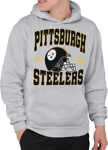Vista 27 de Junk Food NFL Sudadera con Capucha Pullover Signature unisex para adultos. Ajuste Unisex Relajado.