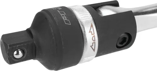 Vista 2 de Performance Tool W32124 Herramienta manual de mejoras para el hogar con mango flexible de alto par de torsión de 1/2 pulgada, negro/plata, 18