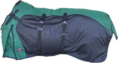 Vista 22 de CHALLENGER Manta de invierno de 60 pulgadas 1200D Horse Turnout impermeable de peso pesado 5EE20BG