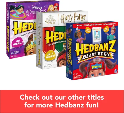Vista 6 de Spin Master Games Hedbanz Disney Princess with Hedbanz Frozen - Paquete de 2 juegos, juego de preguntas clásico para niños y familias, a partir de 6