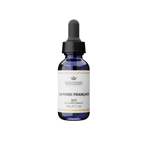 Vista 7 de HENRI ET VICTORIA Fragancia de aceite de barba Amande Fabricado en Canadá por expertos artesanos Ingredientes hidratantes, no grasos, naturales