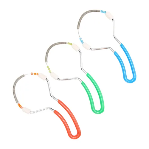Vista 9 de 3 unids Spring Facial Hair Remover, depiladora de hilo para mujer, afeitadora facial portátil para depilación facial y labio