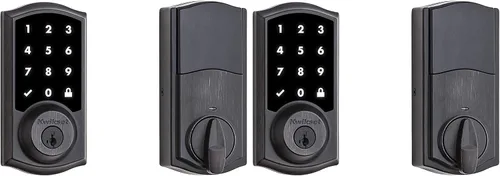 Vista 7 de Kwikset 916 cerradura electrónica inteligente SmartCode con entrada sin llave y pantalla táctil con seguridad SmartKey y tecnología ZigBee 3.0