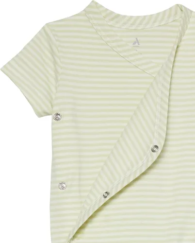 Vista 4 de Tienda Essentials Unisex Babies' Cotton Short-Sleeve Side Snap Bodysuit (Previously Tienda Aware), Pack of 3