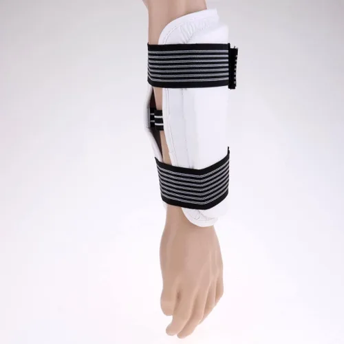 Vista 5 de Taekwondo - Protector de antebrazo para karate Sparring Martial Elbow Arm Protector para adultos, jóvenes, niños