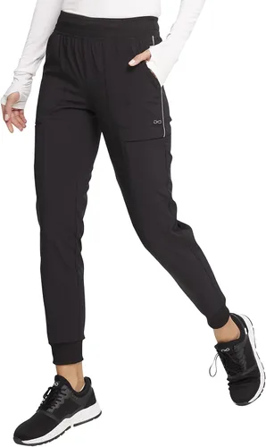 Vista 4 de Women Scrubs Pant Mid Rise Jogger CK080A
