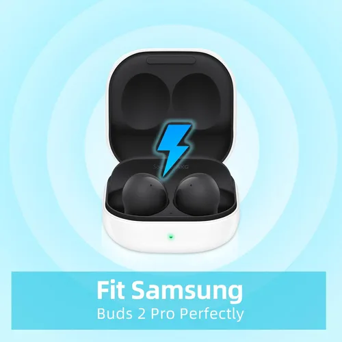 Vista 4 de 3 pares de almohadillas de espuma viscoelástica para Samsung Galaxy Buds 2 Pro, súper cómodas y antideslizantes de repuesto, sin dolor de silicona