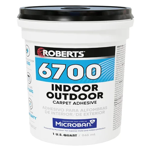 Vista 9 de ROBERTS 6700-1 1 Galón Adhesivo para Alfombra/Césped Artificial Interior/Exterior