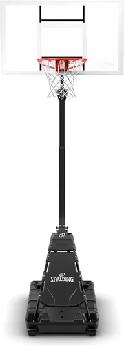 Vista 2 de Spalding Momentous EZ Assembly Portable Adjustable Outdoor Basketball Hoop – Assembles in 30 Minutes or Less