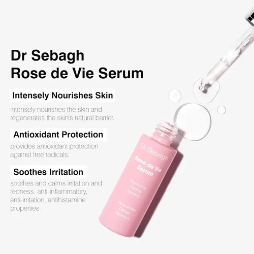 Vista 5 de Dr Sebagh Iconic Trio - Caja de regalo – Juego de sueros faciales de lujo – Suero hidratante para la cara con ácido hialurónico – Colección de suero