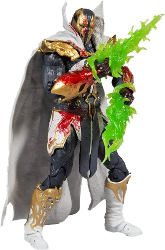 Vista 2 de McFarlane Toys Mortal Kombat Malefik Spawn - Figura de acción de 7 pulgadas con accesorios