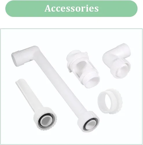 Vista 5 de Fuente de piscina para piscina, rociador de cascada para piscina, rociador divertido para piscina con rosca de 1.5 pulgadas para natación