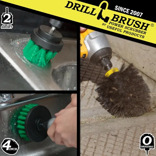 Vista 2 de Kit de limpieza eléctrica giratoria para bañera, azulejos y ducha
