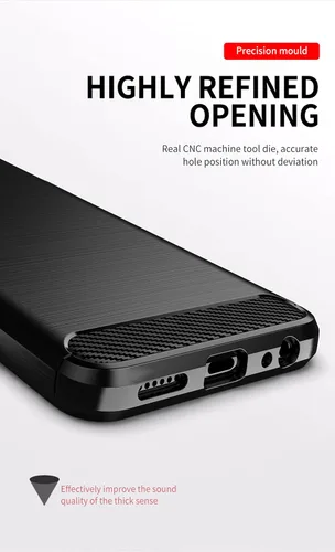 Vista 10 de M MAIKEZI Funda para Galaxy A22 5G, TPU suave y delgada, a la moda, funda protectora para teléfono con protector de pantalla HD (TPU cepillado negro)