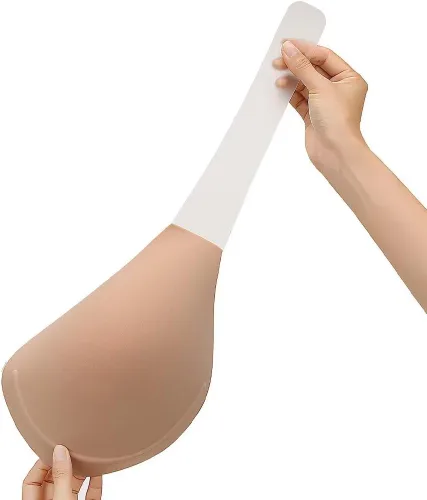 Vista 2 de Sujetador invisible sin tirantes, adhesivo sin espalda para mujeres con busto grande