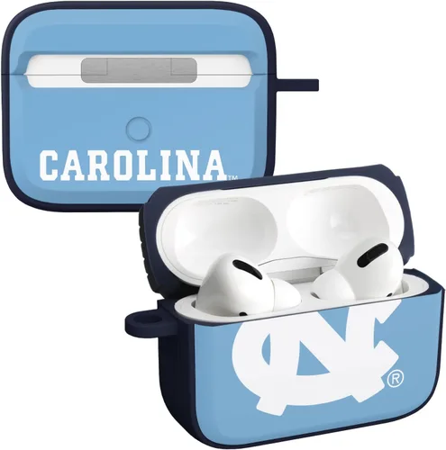 Vista 6 de North Carolina Tar Heels HDX - Funda compatible con Apple AirPods Gen 1 y 2 (clásico)