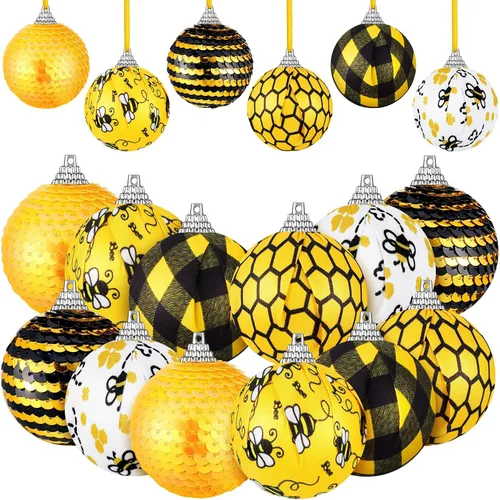 Vista 13 de 12 Piezas 1.97 Pulgadas Adorno de Bola de Janucá para Árbol Estrella de David Adorno de Bola de Janucá Adornos de Bola de Janucá Colgante Decoración