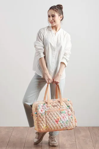Vista 7 de Maison d' Hermine Bolsas de fin de semana para mujer, de algodón, acolchadas, para equipaje nocturno, bolsa de fin de semana para hombres, regalos