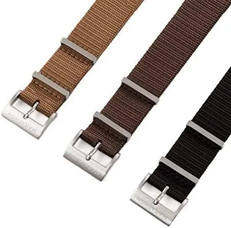Vista 5 de MARATHON Nylon Defence Standard Watch StrapMilitary Grade Stainless Steel 316L Tooled Buckle and Hardware