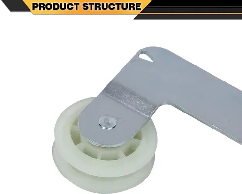 Vista 5 de CNNELL W10837240 Polea tensora de secadora con soporte para secadores de hidromasaje reemplaza W10547290