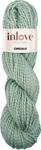 Vista 43 de Circulo Inlove Slim, 100% algodón brasileño, hilo para ganchillo y tejido, hilo suave para bebé, peso DK #3, color 1317, color solar