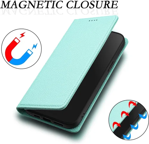 Vista 3 de bojioderf Compatible con Nothing CMF Phone 1, compatible con Nothing CMF Phone 1 Flip Stand Card Holder Magnetic Closure Wallet BHL